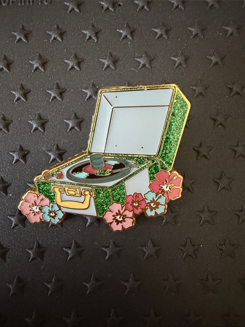 Loungefly Lilo & Stitch "Lilo's Record Player" enamel pin,